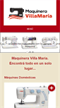 Mobile Screenshot of maquineravillamaria.com